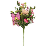 Blushing Butterfly Garden Bush - 19"