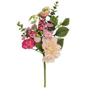 Blushing Butterfly Garden Pick - 15.5"H