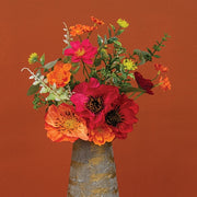 Sunset Poppy & Blooms Spray - 20 In