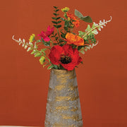 Sunset Poppy & Blooms - PIck - 14 In