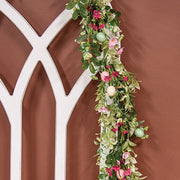 New Growth Blooms & Eggs Garland - 4 Ft
