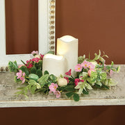 New Growth Blooms & Eggs Candle Ring - 6-1/2 In