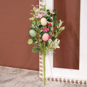 New Growth Blooms & Eggs Pick - 14 In