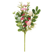 New Growth Blooms & Eggs Pick - 14 In