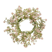 Blushing Blessed Clover Candle Ring - 3-1/2 In