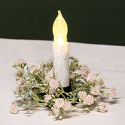 Blushing Blessed Clover Candle Ring - 1-1/2 In