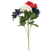 Americana Hydrangea Bush - 18.75"L
