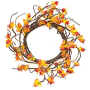 Bittersweet Berry Candle Ring - 3.5"