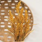 Golden Heather & Fall Grass Bush - 21"