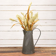 White Heather & Fall Grass Bush - 21"