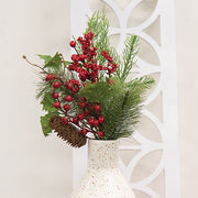 Merry Berry - Pine - & Holly Pick - 20"