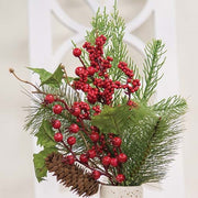 Merry Berry - Pine - & Holly Pick - 20"