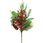 Merry Berry - Pine - & Holly Pick - 20"
