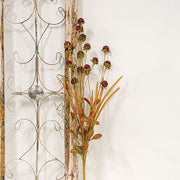 Fall Grass & Thistle Spray - 26" - Burgundy