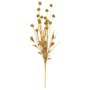Fall Grass & Thistle Spray - 26" - Golden