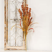 Fall Wildflower Heather & Dried Grass Spray - 25"