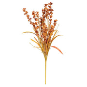Fall Wildflower Heather & Dried Grass Spray - 25"