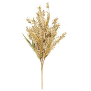 Fall Grass & Heather Bush - 24" - Cream
