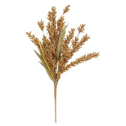 Fall Grass & Heather Bush - 24" - Mustard