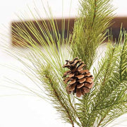 Woodland Mixed Pine Spray with Pinecone - 20"