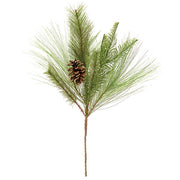Woodland Mixed Pine Spray with Pinecone - 20"