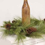 Woodland Mixed Pine Garland with Pinecones - 6ft