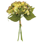 Green & Pink Hydrangea Bouquet - 11.5"