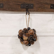 Frosted Deer Run Hanging Ball - 5"