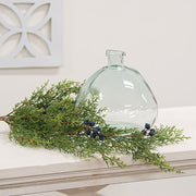 Blue Berry & Cedar Hanging Bush - 27"