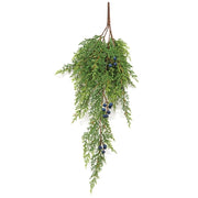 Blue Berry & Cedar Hanging Bush - 27"