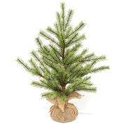 Bristle Country Pine Tree in Burlap Base - 24"