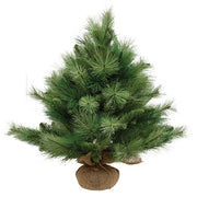 River Valley Mixed Pine Tree with Burlap Base - 28"