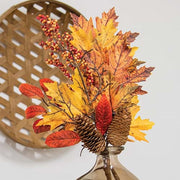 Fall Maple Leaf Pinecone & Berry Pick - 20"