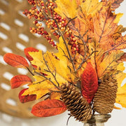 Fall Maple Leaf Pinecone & Berry Pick - 20"