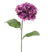 Purple Hydrangea Stem - 28"