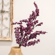 Canella Berries Spray - 25" - Plum