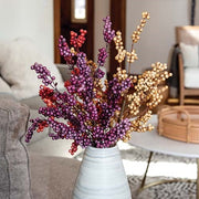 Canella Berries Spray - 25" - Plum