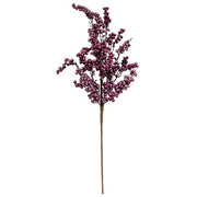 Canella Berries Spray - 25" - Plum