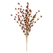 Fall Blossoms Spray - Burgundy - 24"