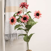 Mauve Mini Sunflower Spray - 30"