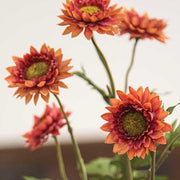 Mauve Strawflower Spray - 25"
