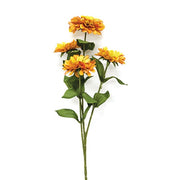 Golden Zinnia Spray - 23.5"