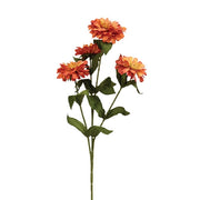 Autumn Leaves Zinnia Spray - 23.5"