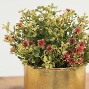 Ruby Buds & Baby's Grass Half Sphere - 10"