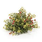 Ruby Buds & Baby's Grass Half Sphere - 10"