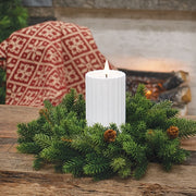 Norfolk Island Pine Candle Ring - 6"