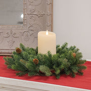 Norfolk Island Pine Candle Ring - 6"