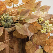 Wind Washed Fall Foliage Wreath - 24"