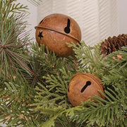 Rustic Cedar & Pine Bell Wreath - 24"