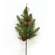 Rustic Cedar & Pine Bell Spray - 21"